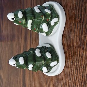 Pier 1 Imports salt and pepper shakers Christmas Tree New